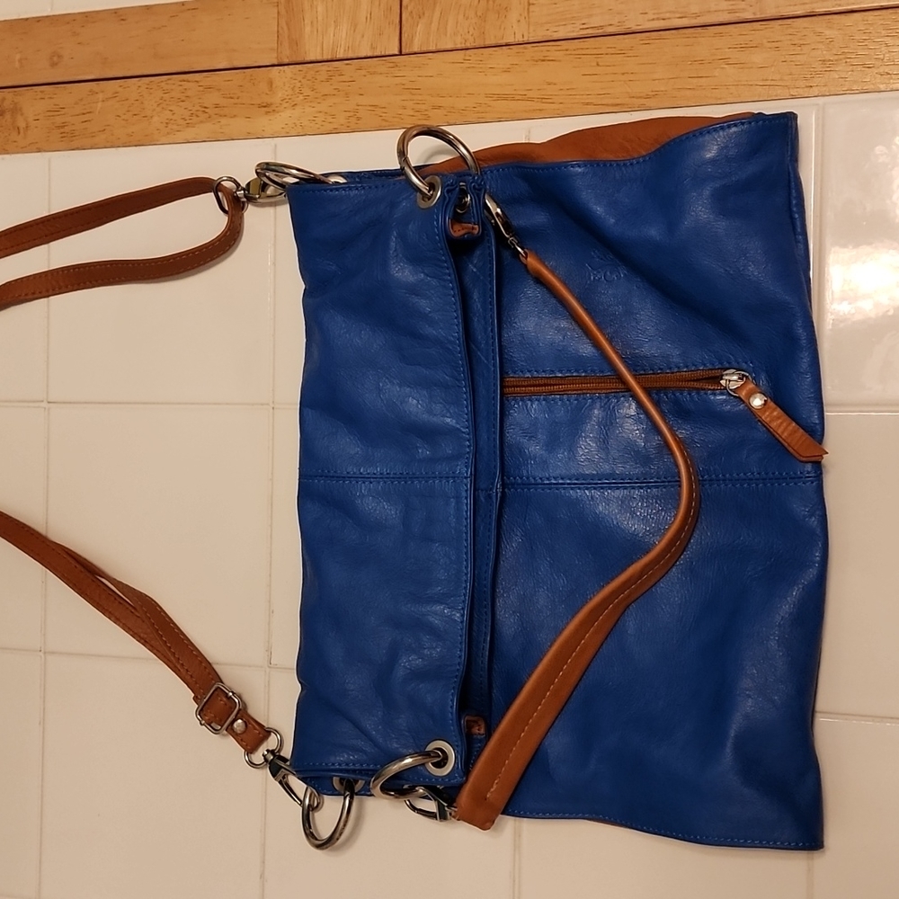 Borse Pelle Italian Leather crossover bag